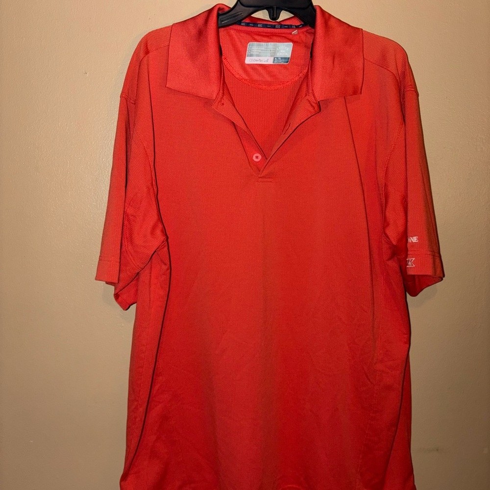 Cutter & Buck Red Performance Polo